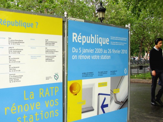 Renouveau du métro<br/> Station République